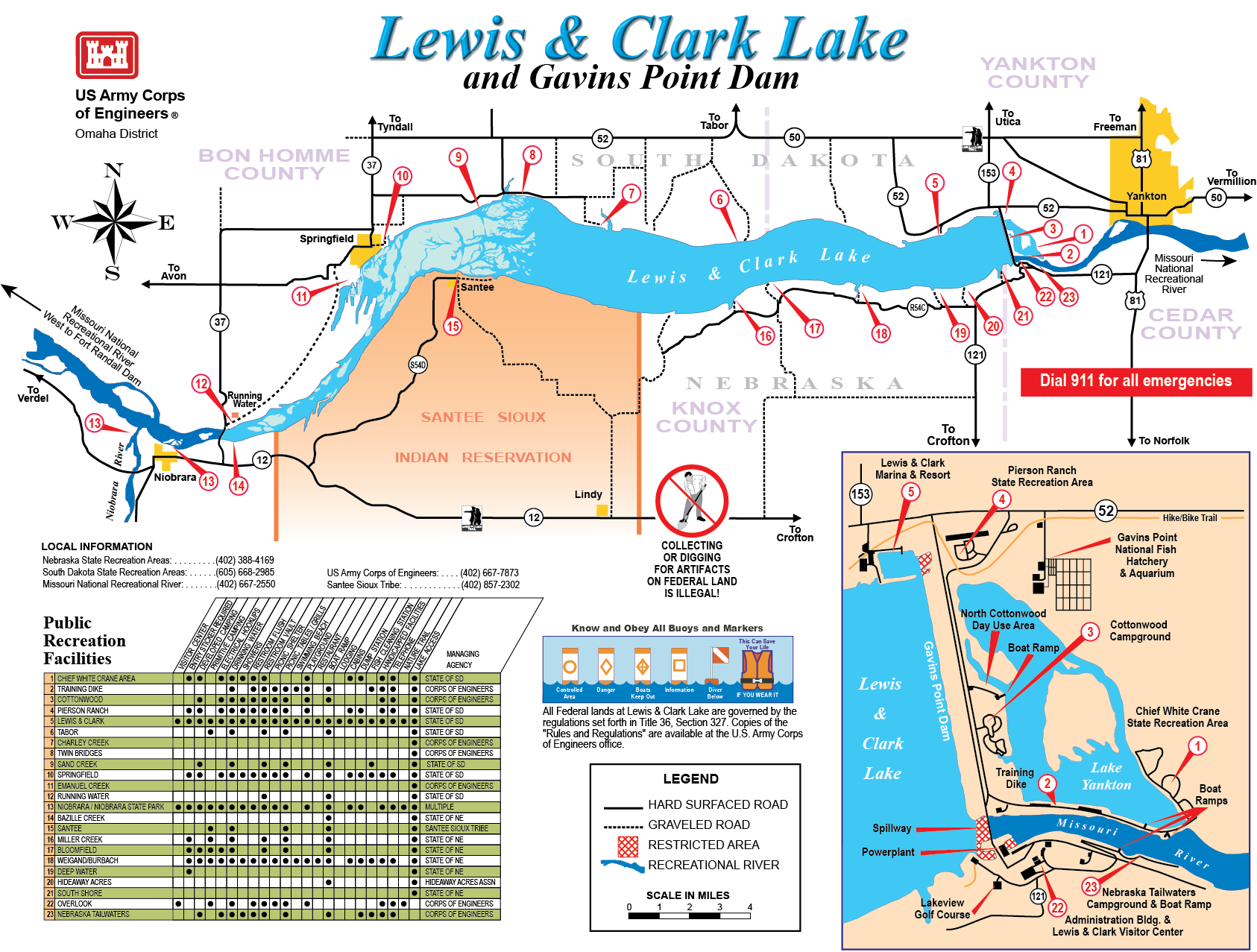 Lewis and Clark Lake 